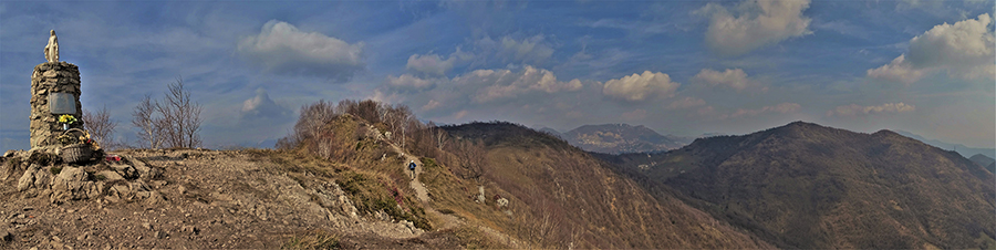 Vista panoramica dalla Madonnina del Costone 